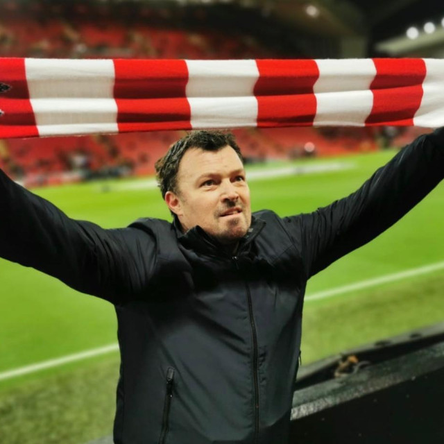 Goran Županac na utakmici Lige prvaka između Liverpoola i Atletico Madrida