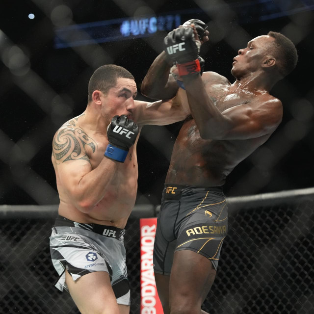 Robert Whittaker i Israel Adesanya 