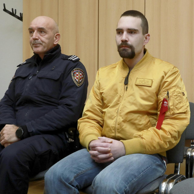Antonio K. u sudnici Županijskog suda u Zagrebu