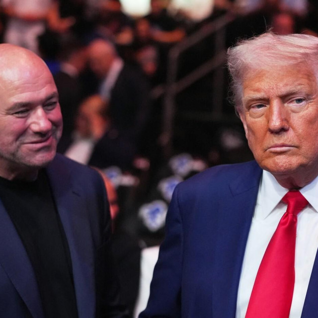 Dana White i Donald Trump
