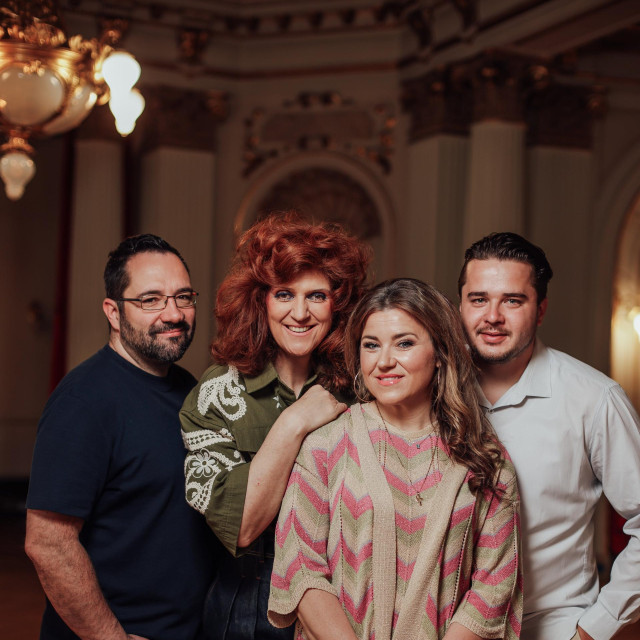 Ljubomir Puškarić,
Dubravka Šeparović Mušović, Evelin Novak i Filip Filipović u ‘Tannhauseru‘