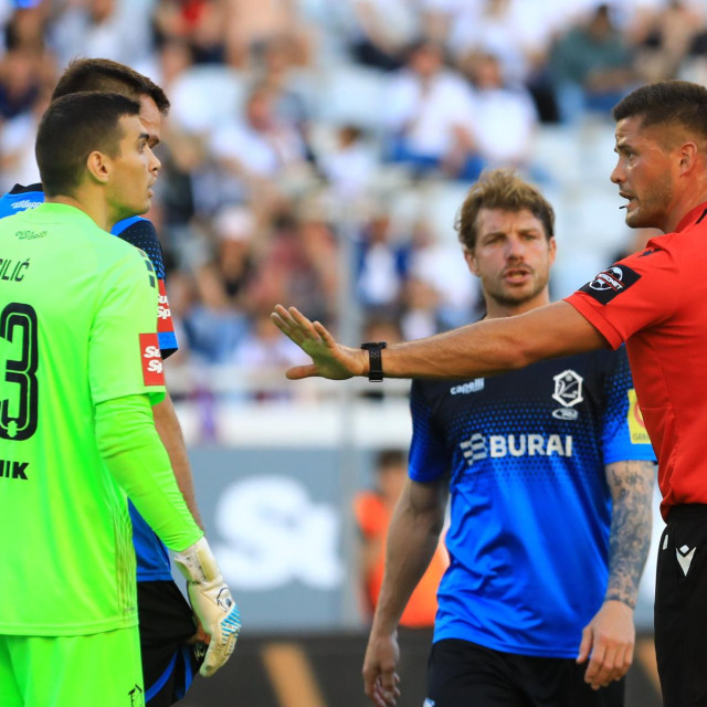 Patrik Kolarić je sudio dvoboj između Hajduka i Varaždina na Poljudu