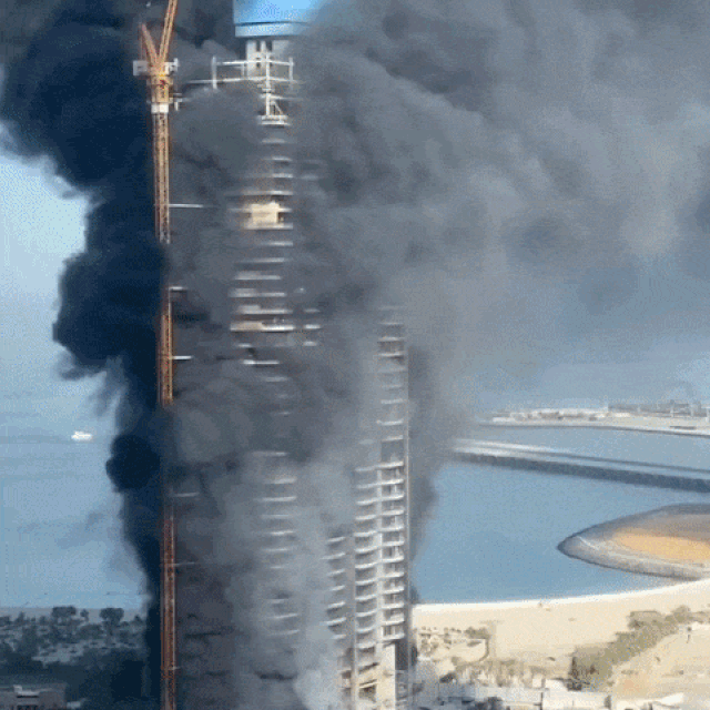 Požar u Dubaiju