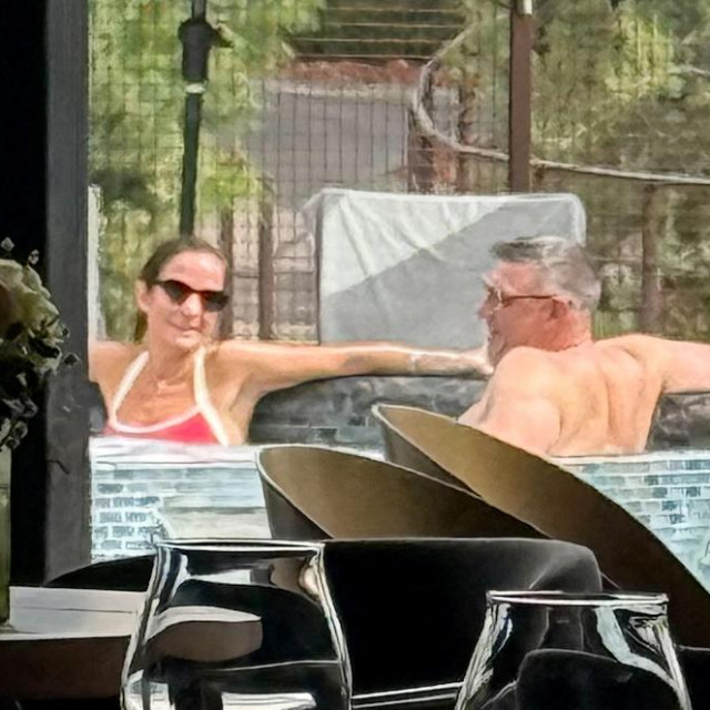 Mike Vrabel i Dianna Russini
