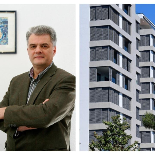 Gojko Bežovan te ilustracija zgrade