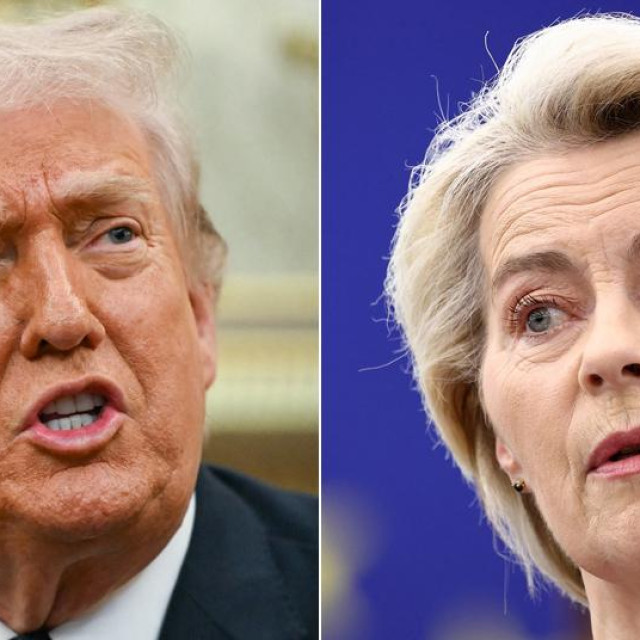 Donald Trump; Ursula von der Leyen