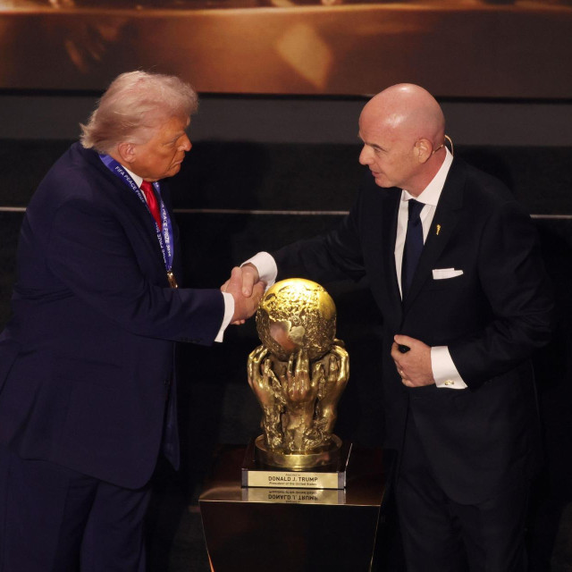Donald Trump i Gianni Infantino