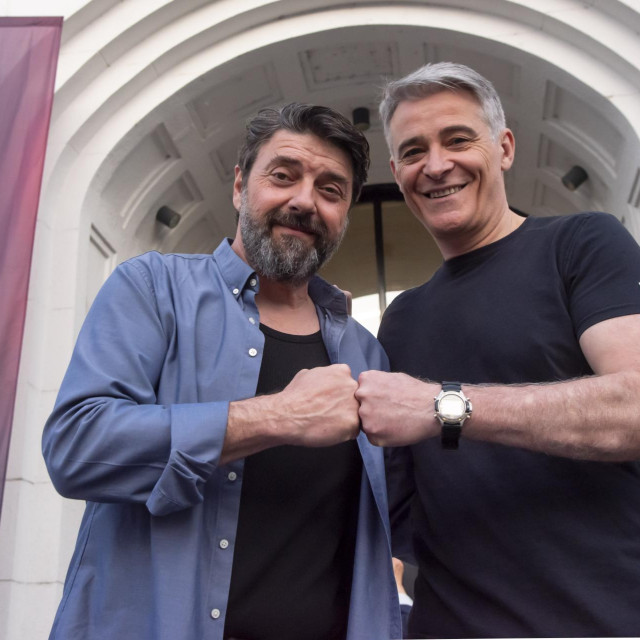 Goran Navojec i Goran Visnjić