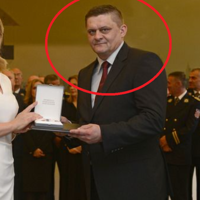 Robert Grilec s bivšom predsjednicom RH Kolindom Grabar Kitarović