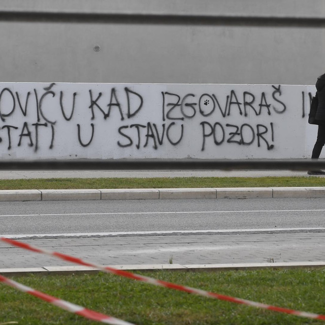 Grafit protiv Zorana Milanovića u Splitu