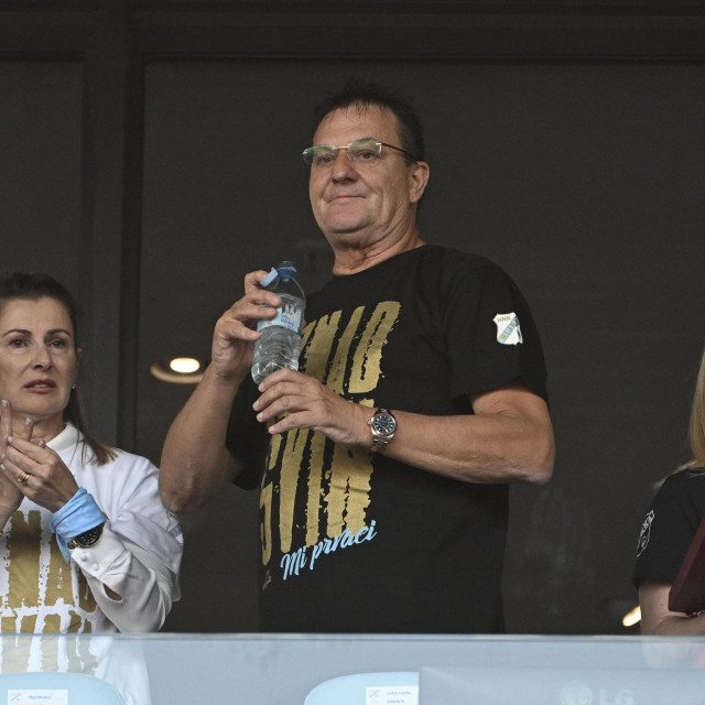 Damir Mišković na tribinama Rujevice