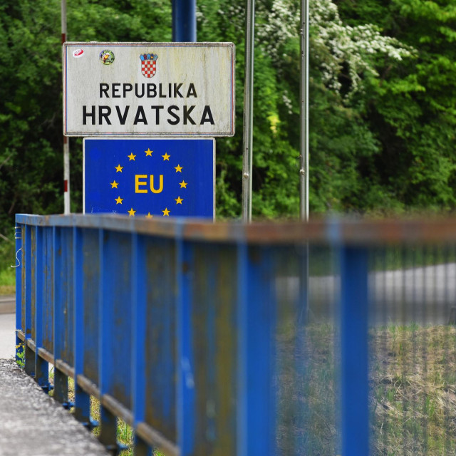 Lokacija u Donjem Prilišću na hrvatsko slovenskoj granici, na kojoj su pronađeni preminuli migranti
