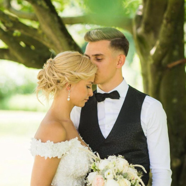 Leandro Trossard i Laura Hilven