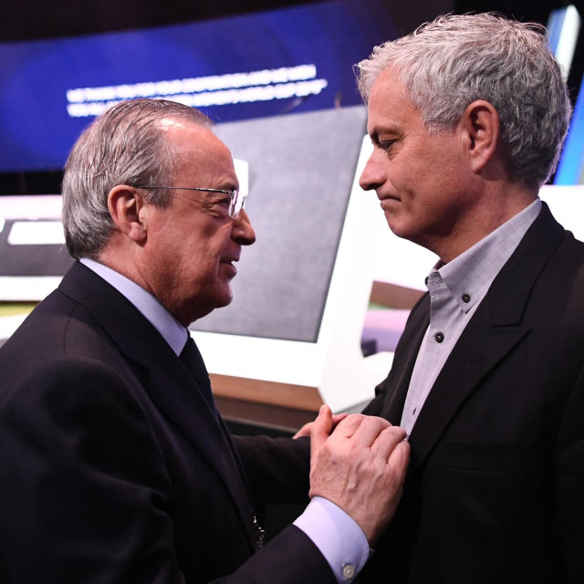 Florentino Perez i Jose Mourinho