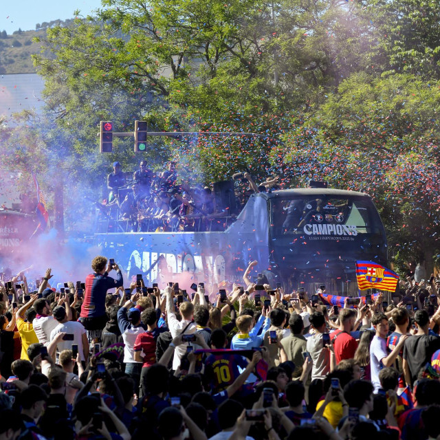 Slavlje u Barceloni