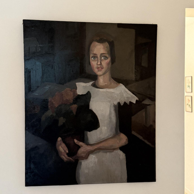 Portret mlade djevojke, Toon Kelder