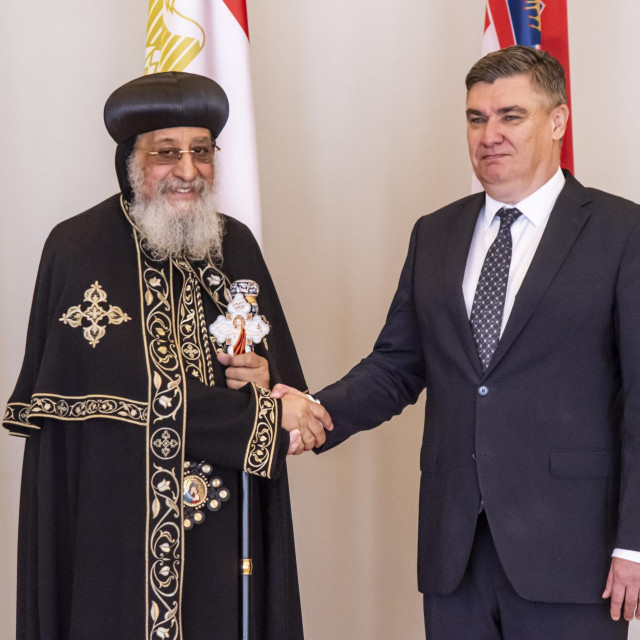  Tawadros II i Zoran Milanović