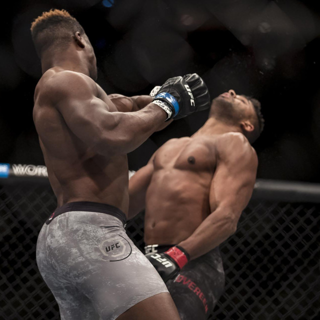 Francis Ngannou i Alistair Overeem