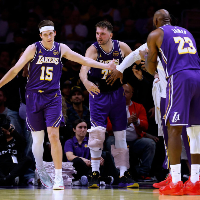 Ostaju li zajedno - Austin Reaves, Luka Dončić i LeBron James