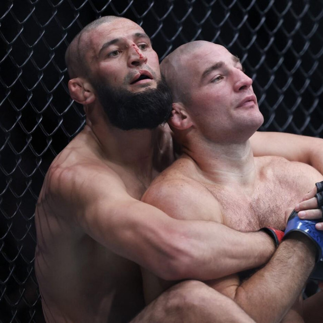Hamzat Čimajev i Sean Strickland