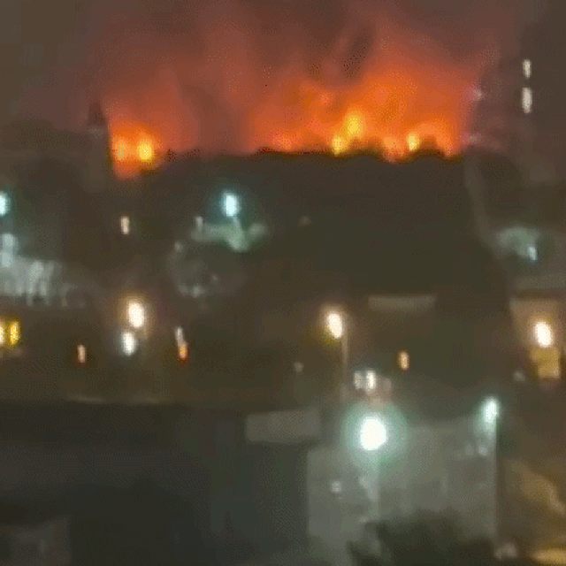Požar u Moskvi