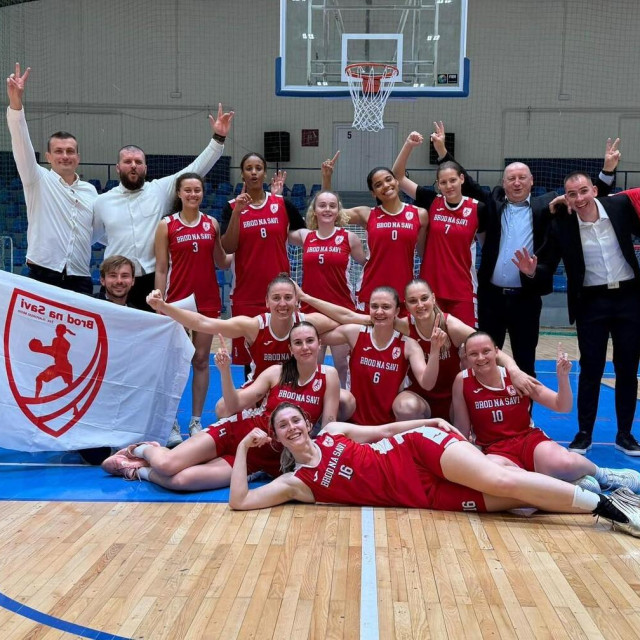Košarkašice Broda na Savi superiorno su započele finalnu seriju