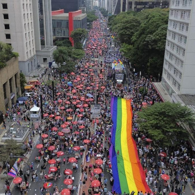LGBT parada ponosa, ilustracija