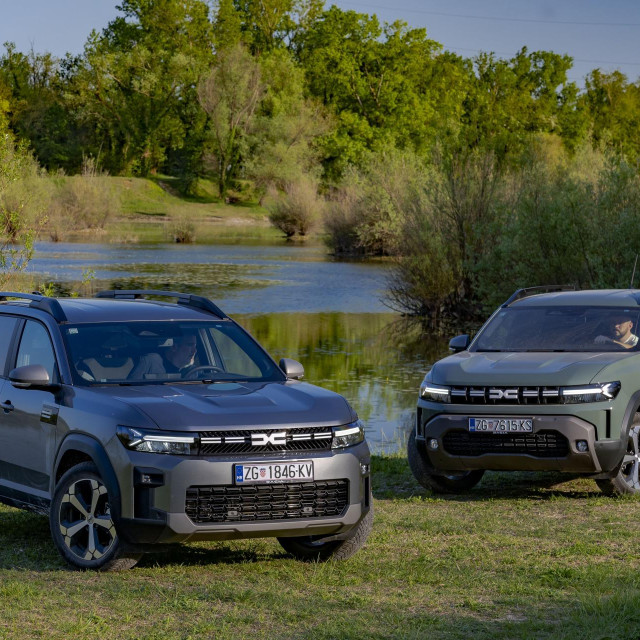 Dacia Bigster i Duster hybrid-G 150 4x4
