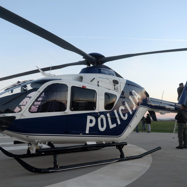 Helikopter MUP-a, ilustracija