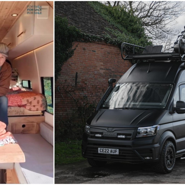 Moćni Bransonov off-grid kamper uključuje king-size krevet, zvučnike, projektor...
