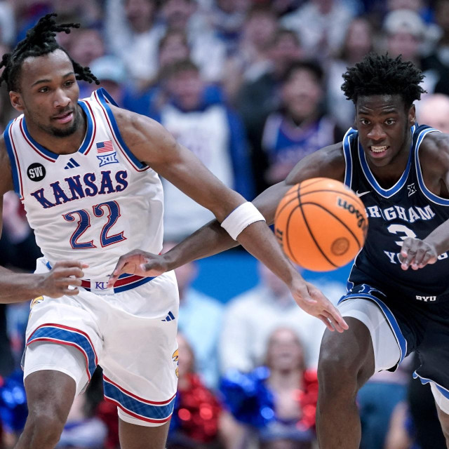 AJ Dybantsa (desno) i Darryn Peterson u ranim prognozama figuriraju kao prva dva picka ovogodišnjeg NBA drafta