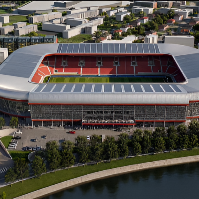 Stadion Bilino polje - projekt