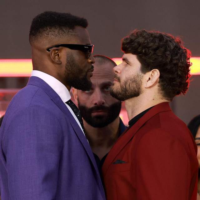 Francis Ngannou i Philipe Lins 