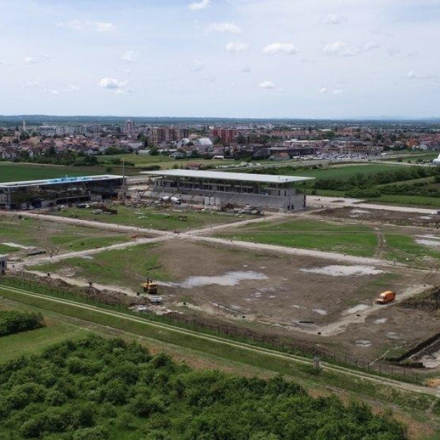 Gradilište HNS-ovog kampa u Velikoj Gorici