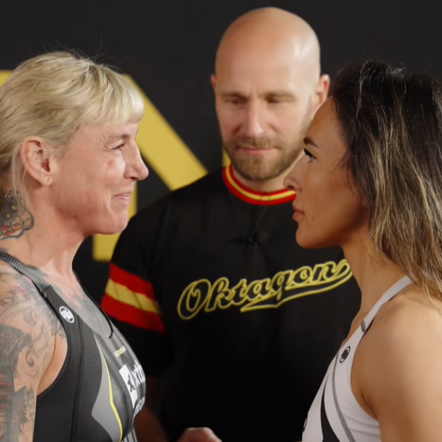 Danielle Misteli (lijevo) vs. Ivana Petrović (desno)