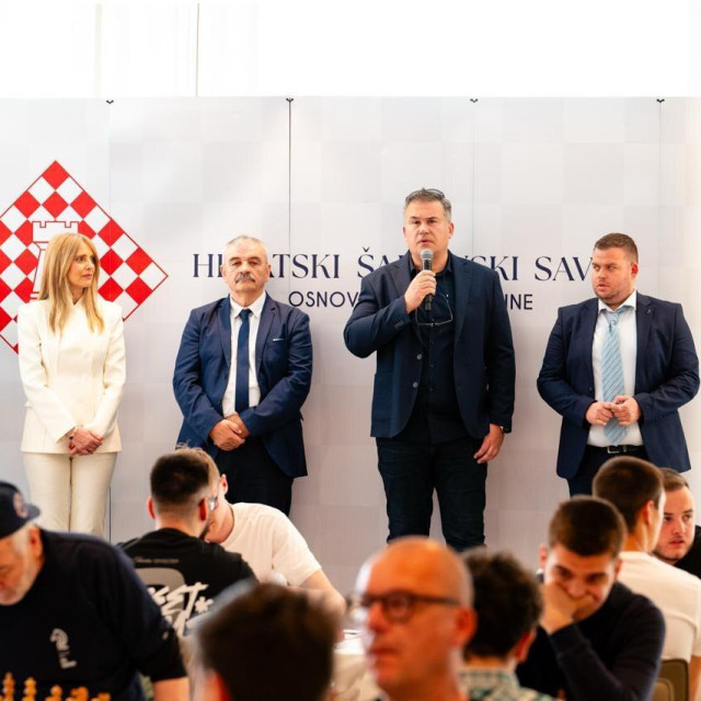 Otvaranje Kupa Hrvatske u šahu u Brelima