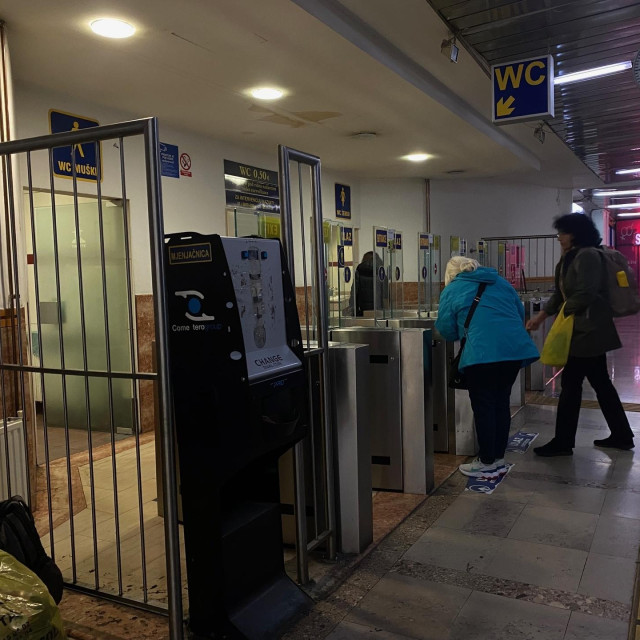 Zapušteni Autobusni kolodvor u Zagrebu
