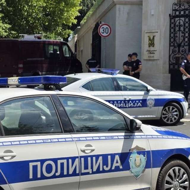 Policija u Beogradu; ilustracija