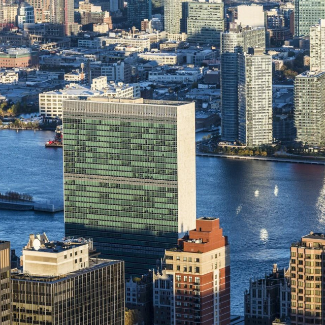 Zgrada Ujedinjenih naroda u New Yorku