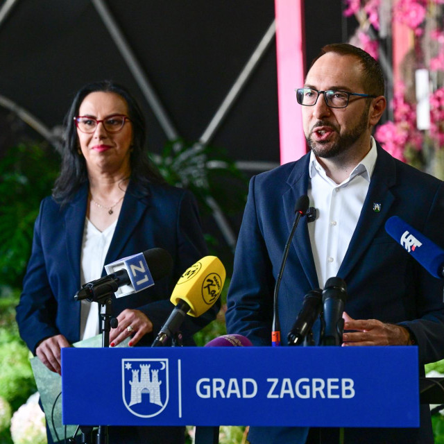 Gradonačelnik Grada Zagreba Tomislav Tomašević