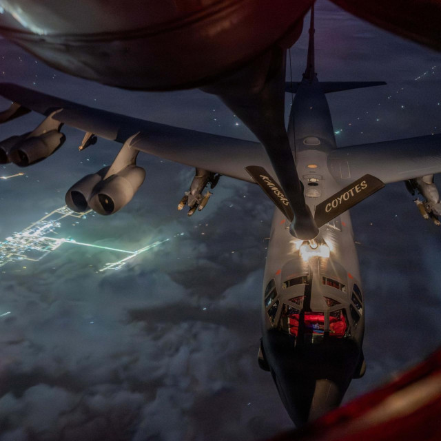 Američki B-52 bombarder u Operaciji Epic Fury, Islamska Republika Iran