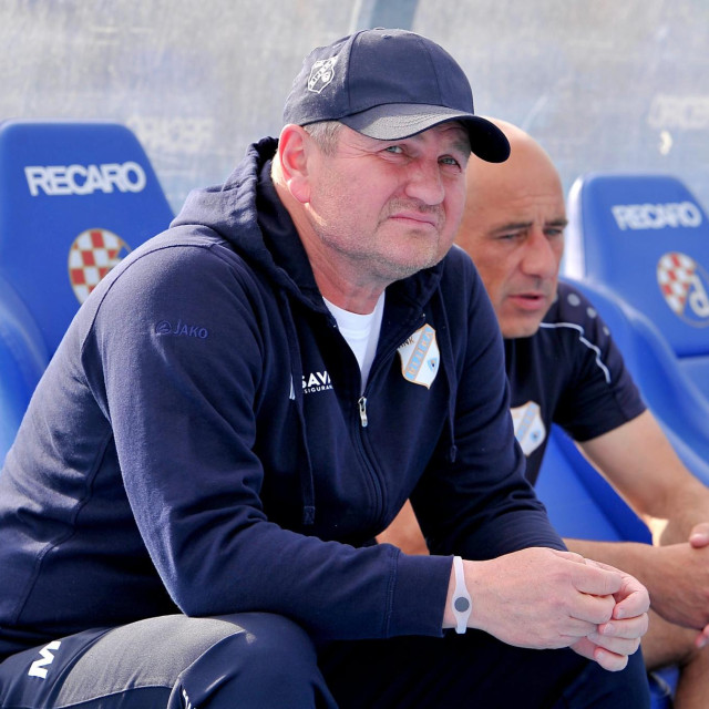 Matjaž Kek kao trener Rijeke, snimljen na Maksimiru 2018. godine
 