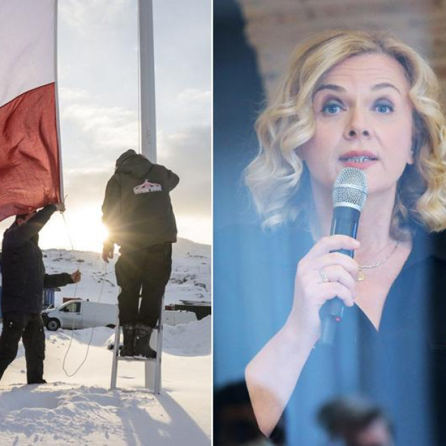 Ursula von der Leyen; prizor s Grenlanda; hrvatska eurozastupnica Željana Zovko