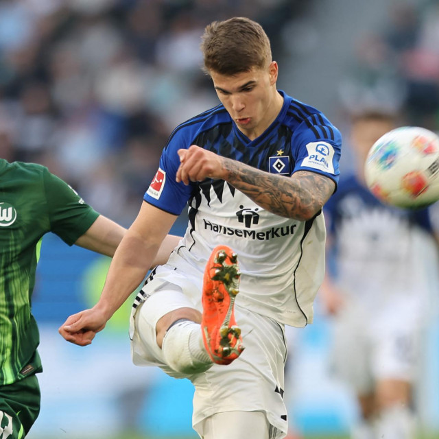 Luka Vušković u dresu HSV-a