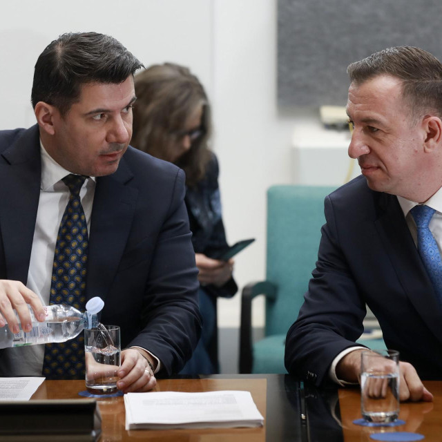 Predsjednik i potpredsjednik Odbora za pravosuđe: Nikola Grmoja (Most) i Nikola Mažar (HDZ)