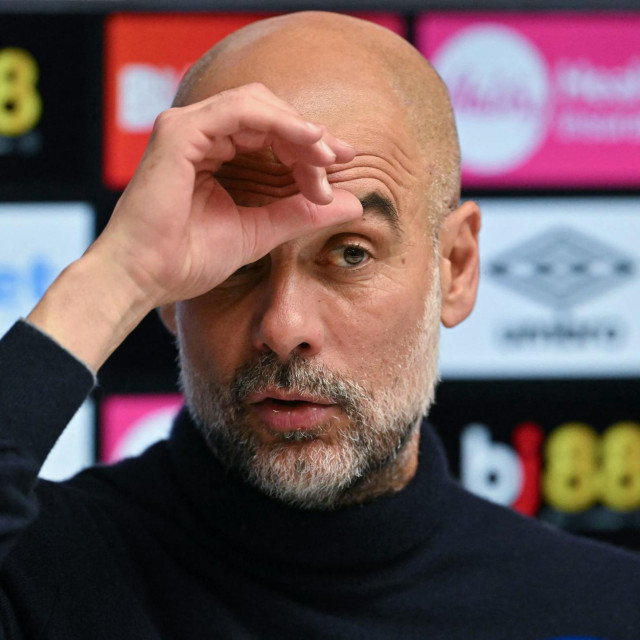 Pep Guardiola na konferenciji za novinare nakon utakmice s Bournemouthom