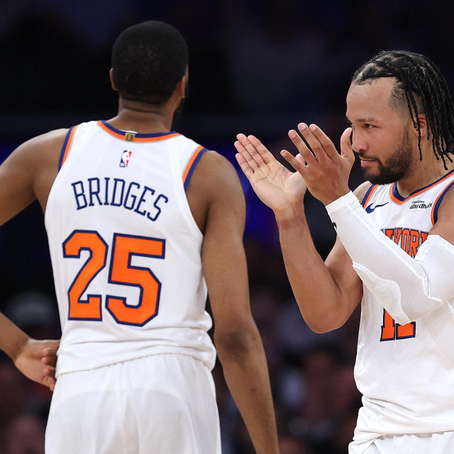 Jalen Brunson i Mikal Bridges su napravili prvi korak prema povratku Knicksa u veliko NBA finale prvi put nakon 1999.