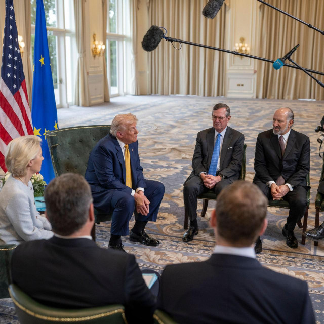 Ursula von der Leyen i Donald Trump u Škotskoj, arhivska fotografija