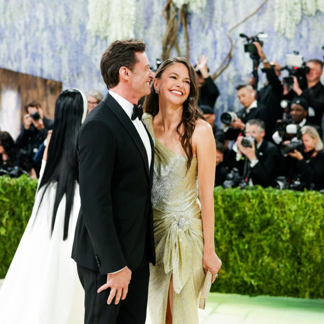 Hugh Jackman i Sutton Foster na Met Gali