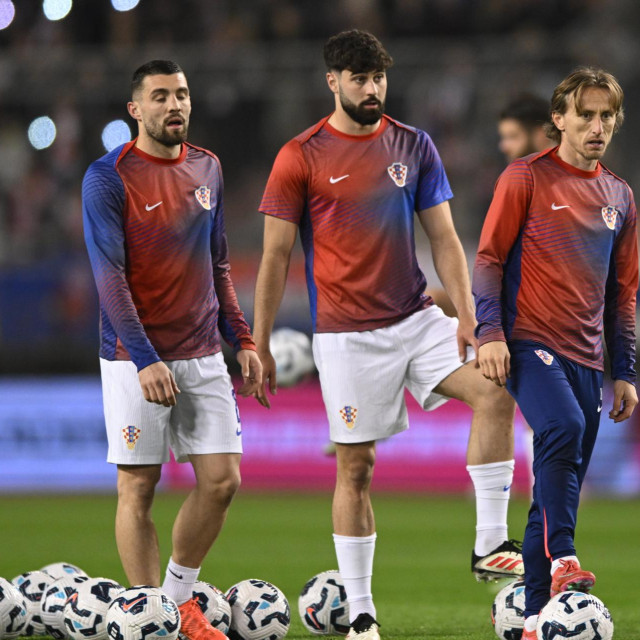 Mateo Kovačić, Joško Gvardiol i Luka Modrić